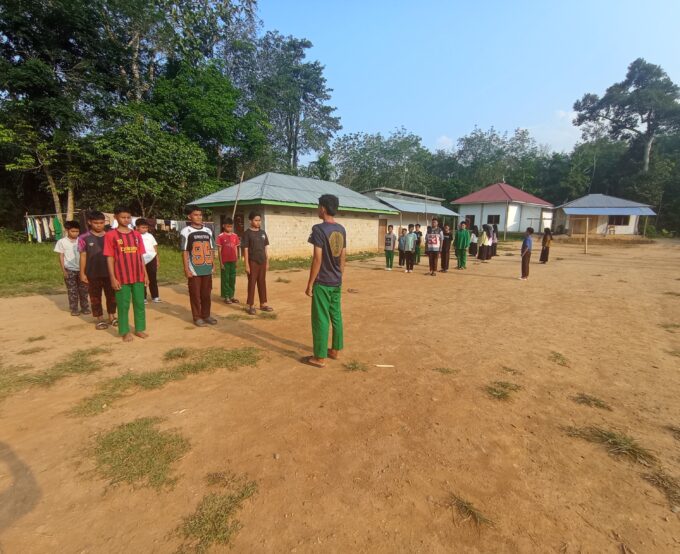 Santri Tanboa Latihan PBB, Bentuk Disiplin dan Kekompakan